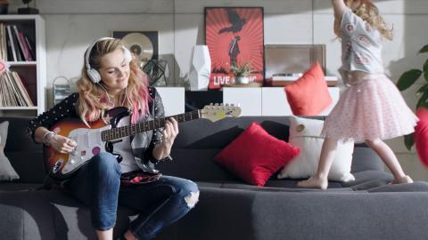 Agata Rockmanka na planie filmowym