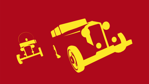 Animacja 2d klasyków kina dla RMF Classic - reklama kino