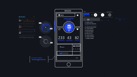 Projekt interfejsu dla TVN Gadżet